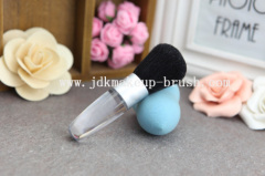 Short acrylic handle big powder brush makeup brushes