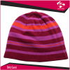 High quality winter custom knitted jacquard beanie