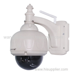 wanscam outdoor 720p hd megapixel p2p dome ptz zoom ip camera