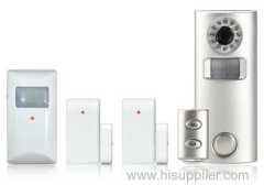 Home alarm system GSM alarm system with video recording and sms alert and audio monitor