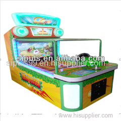 Amusement shooting game machine equipment