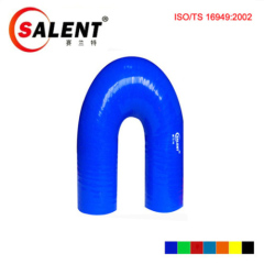 Blue SALENT High Temp Reinforced 180 Degree Elbow Coupler