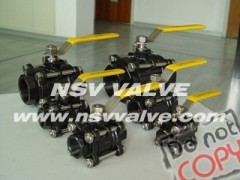 3 Piece Floating Ball Valve