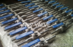 3 Piece Floating Ball Valve