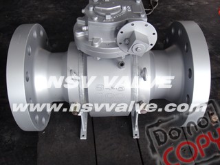 Fully welded ball valve