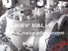 Top entry ball valve