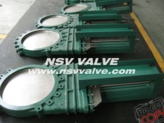 Cast iron Wafer Knife gate valve(Non-rising stem)