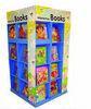 Eco-Friendly Sturdy Pos Corrugated Cardboard Pallet Display Stand For Books Retail