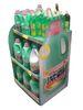 POP Full Color Graphic and structural design Cardboard Pallet Display cases for deterget