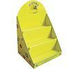 OEM Yellow Counter CDU PDQ Display Rack Cardboard Pallet Box / Cardboard Display Box