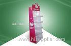 Strong POP Cardboard Display Floor Display Stands For Hellokitty Backbag Mobile Case