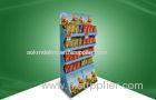 Advertising Stack - up Display Units POP Cardboard Display for Chocolate