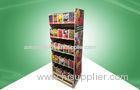 Strong Five - shelf POS Cardboard Displays Floor Display For Flowers