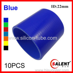 SALENT High Temp 4-ply Reinforced Straight Silicone Coupler Hoses ID 22mm