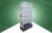 Custom Four - shelf Retail Cardboard Display Stands For Angry Birds Toys Fixed with sceen