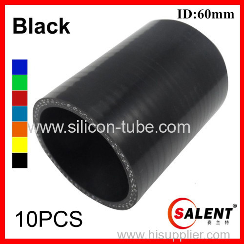 SALENT High Temp 4-ply Reinforced Straight Silicone Coupler Hoses ID 60mm