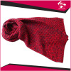 LADIES KNITTED RED SCARF