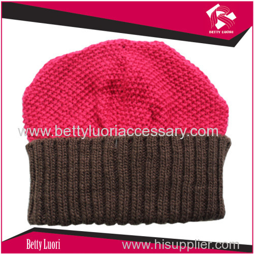 LADIES KNITTED WINTER BEANIE