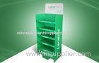 Green Cardboard Display Stands Cardboard Floor Display for Dinnerware Products