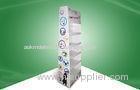 Five Shelf Cardboard Display Stands Cardboard Floor Display for Electronic Products