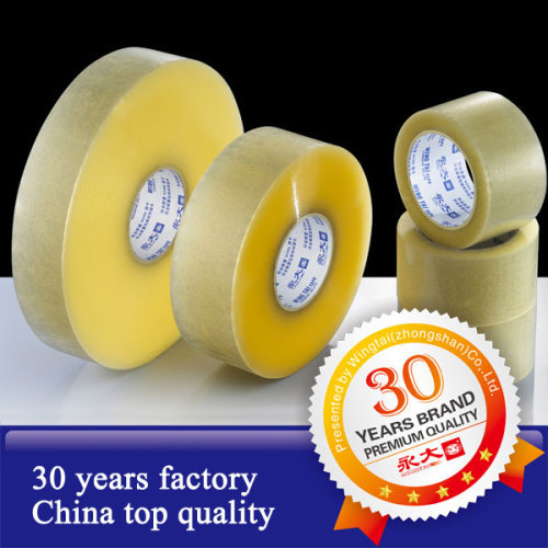 ISO9001 BOPP packing tape water base acrylic