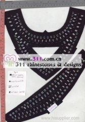 311 DMC rhinestones hot-fix heat transfer rhinestone motif design 1