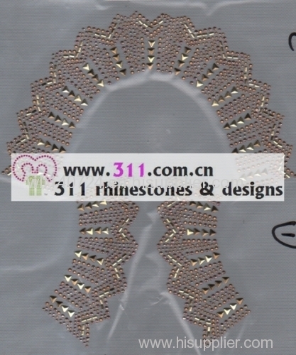 311 kids wear swim suit rhinestuds octagon studs iron on hot-fix heat transfer design 1