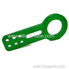 Billet Aluminum Racing Front Rear Tow Hook Kit CNC JDM Anodized Green