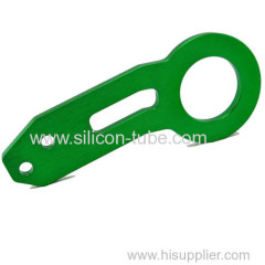 Billet Aluminum Racing Front Rear Tow Hook Kit CNC JDM Anodized Green