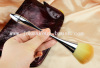 Metal Handle Synthetic Fiber Makeup Powder Brush