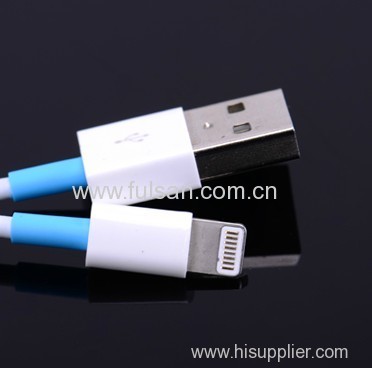 Sync & Charge colorful usb Cable for iPhone 5 USB Cable