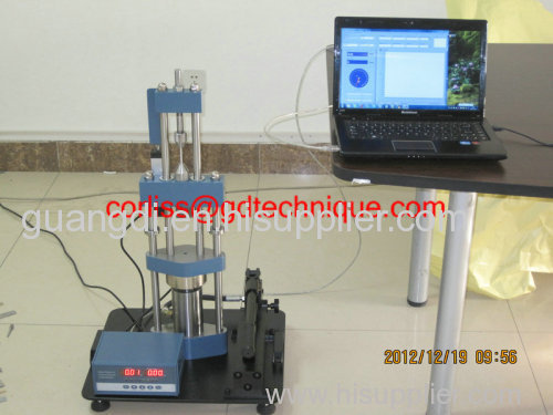 Universal Material Tester with Sensors and PC-data Acquisition System and software
