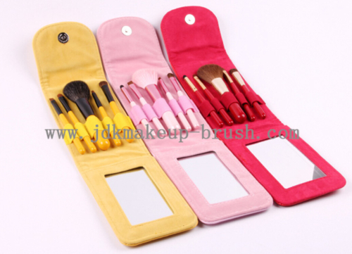 Travel makeup kit with mirror