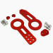 RED JDM NEW VERSION GEN 2 BUMPER TOW HAULING HOOK KITS V2