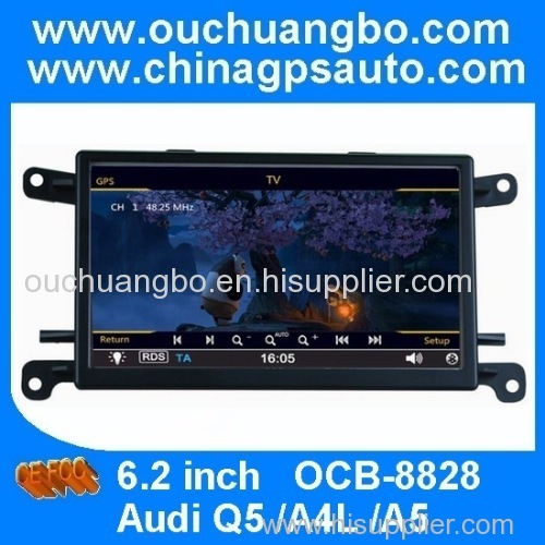 Ouchuangbo Car Radio DVD Sat Navi for Audi Q5 /A4L /A5 with HD video iPod