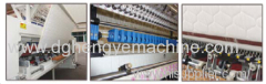 lock stitch multineedle quilting machine