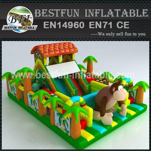 Monkey jungle bouncer for kids playground