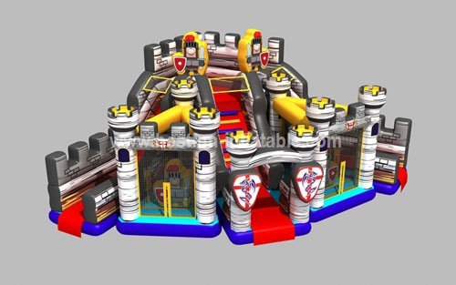 Bastion Kids Inflatable Castle Amusement Park