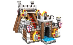 INFLATABLE MEDIEVAL FORTRESS PLAYGROUND