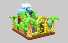 Savannah maxi zoo inflatable slide