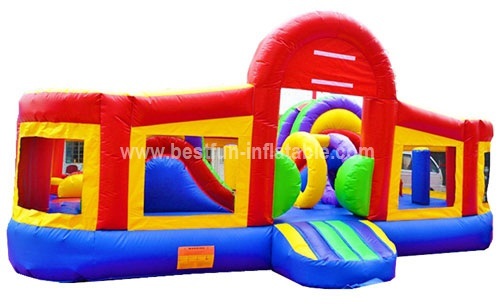 Attractive giant inflatable playgrounds