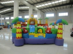 Big playground inflatables giraffe castles