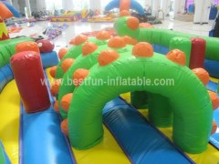 Big playground inflatables giraffe castles