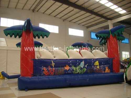 Giant Inflatable Dolphin Playground for Children