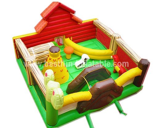 Little Farm Inflatable Bouncers Playground