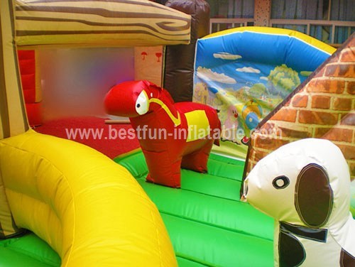 Little Farm Inflatable Bouncers Playground