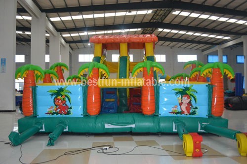 Monkey jungle bouncer for kids playground