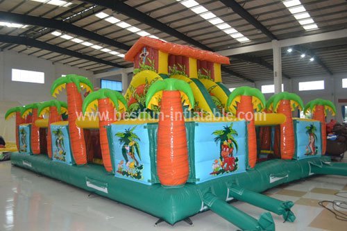 Monkey jungle bouncer for kids playground