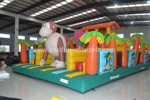 Monkey jungle bouncer for kids playground