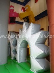 Pagoda inflatable mini jumping playground